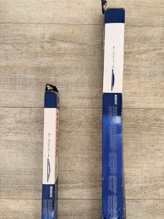 Escovas limpa-vidros Bosch Twin 550 e 400 mm Fiesta, Fusion, Accent, Rio, Almera...