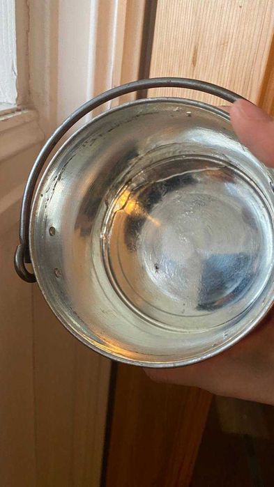 Ведёрко медное с ручкой