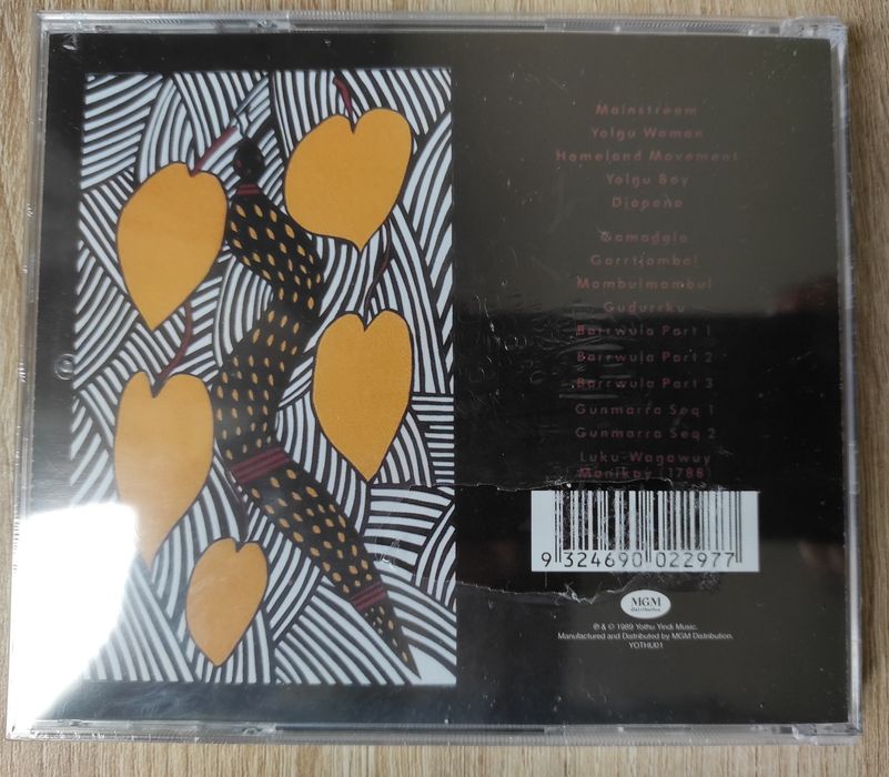 Yothu Yindi - Homeland Movement CD novo