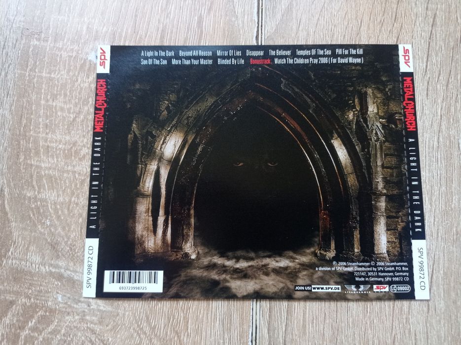 Metal Church - A light on the dark