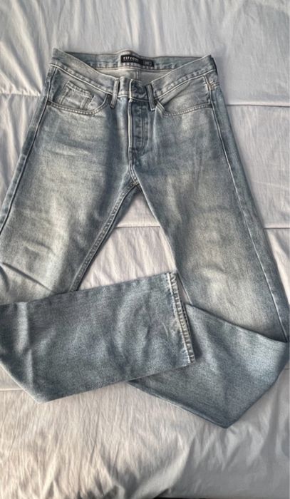 Calças de ganga, tamanho 38.