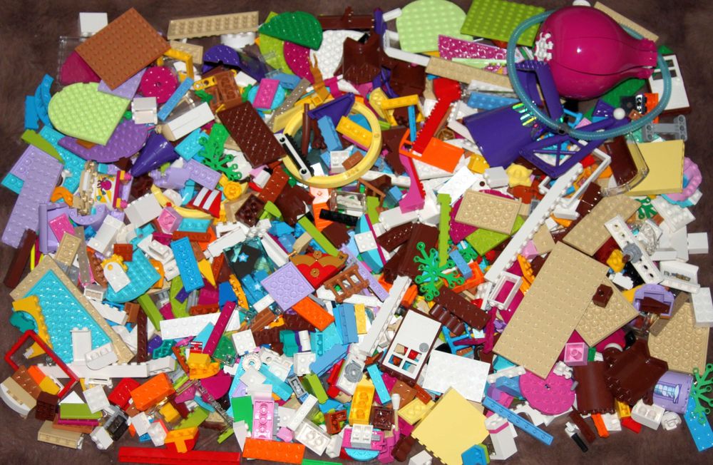 LEGO FRIENDS MIX 1,80 kg Ciekawe/Oryginał/Okazja