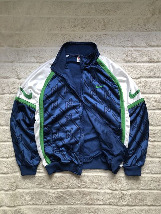 NIKE 80-90s Vintage (S) Zip Jacket Retro мужская олимпийка кофта ориги