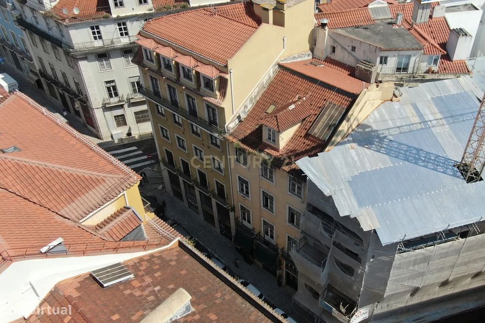 T2 em prédio pombalino na Rua da Madalena N.90, em plena Baixa de Lisb — Santa Maria Maior, Lisboa