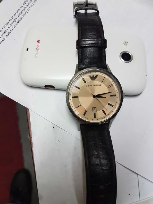 Zegarek Emporio ARMANI AR2427 jak Nowy -43mm. WR50