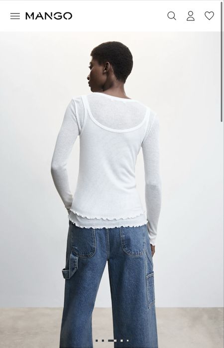 Жіночий Лонгсів від Mango розмір М(38)