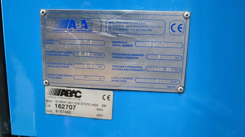 Compressor Usado em Excelente Estado - Preço Negociável!