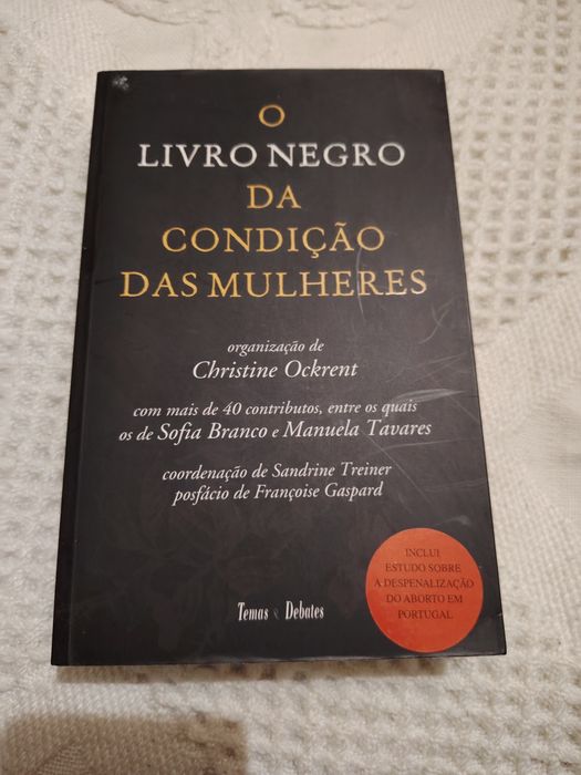 Livro "O livro negro da condição das mulheres"