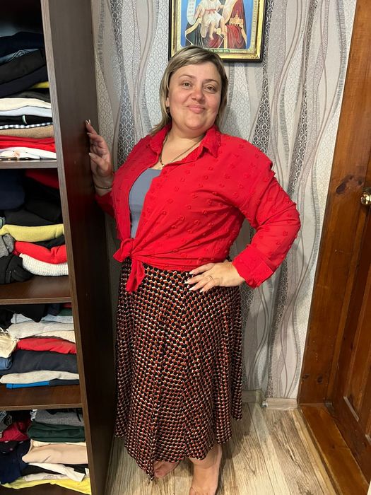 Спідниця, юбка, батал, великий розміри  56-5