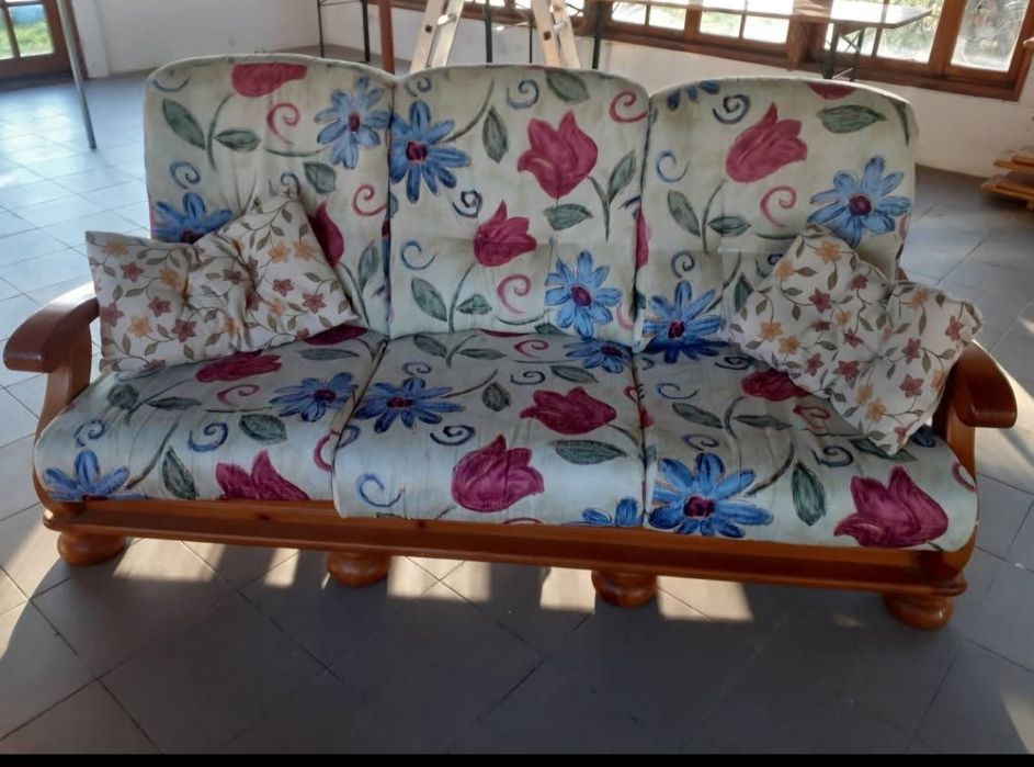 Zestaw sofa i 2 fotele