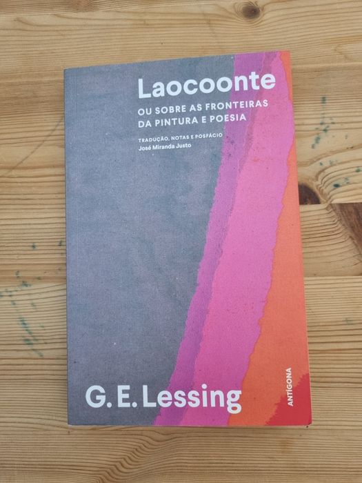 Livro "Laocoonte" G.E. Lessing