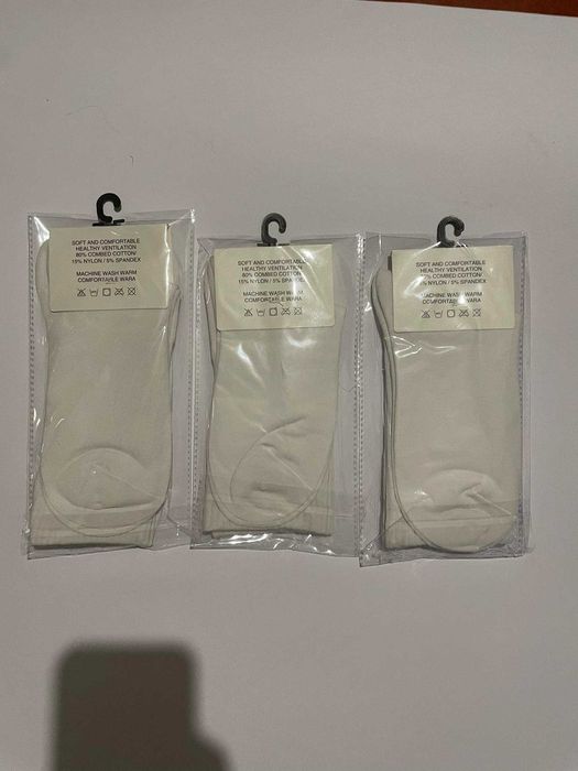 3 pak skarpet Nike białe nieodpakowane rozmiar 38-42