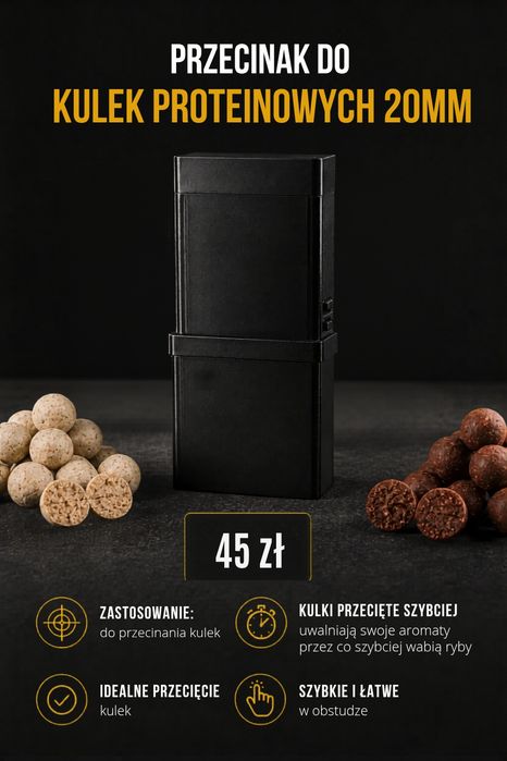 Przecinak do kulek proteinowych 20mm