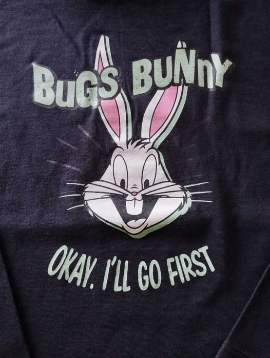 T-shirt Bugs Bunny m/ comp. T7/8 da Lifties muito bom