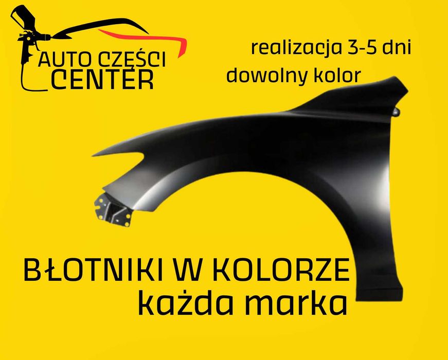 NOWY BŁOTNIK - KAŻDY kolor i auto - wysyłka - Jakość SERWISOWA