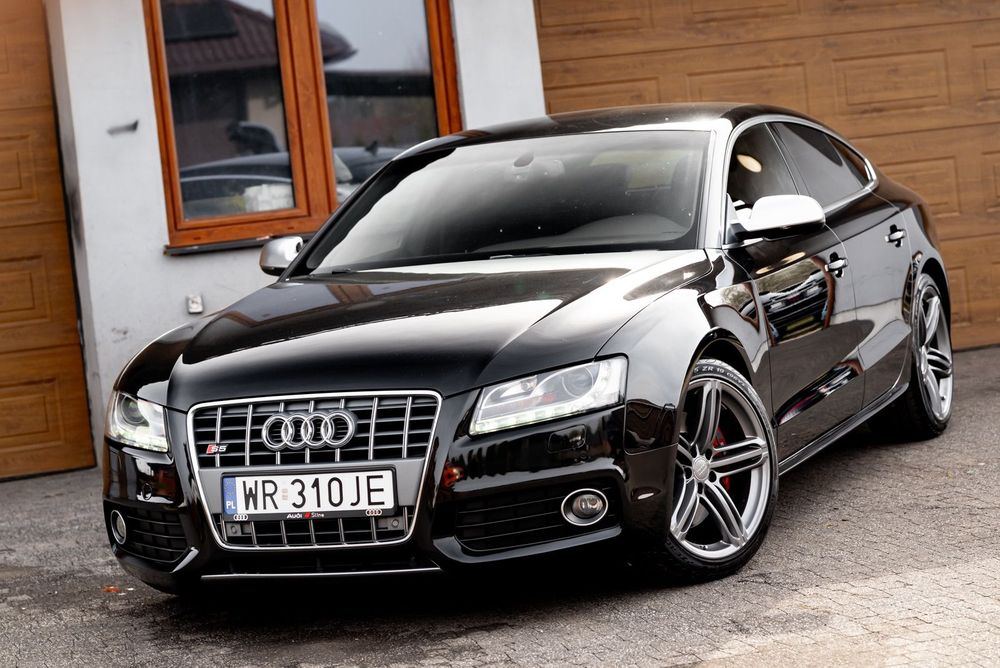Audi S5 Sportback 3.0T 333KM Quattro Xenon LED B&O Grz. Wentyl Skóry Tempomat PDC