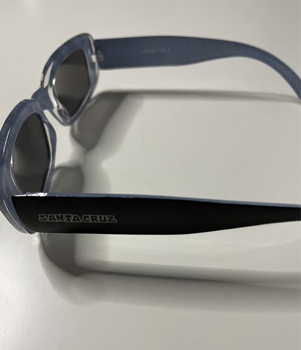 Okulary Santa Cruz czarne stan 9/10, unisex