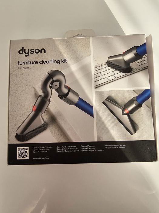 Dyson oryginalny zestaw do sprzątania mebli, nowy!