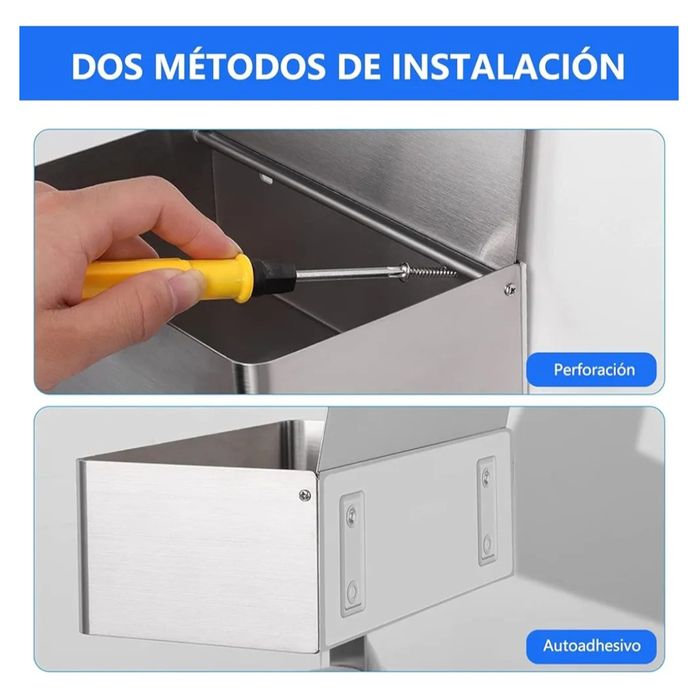 Porta rolos/papel higiénico e toalhitas/papel higiénico húmido - NOVO