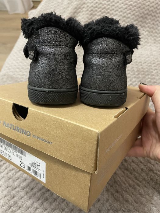 Ботинки Naturino,вотерфолл .Шкіряні