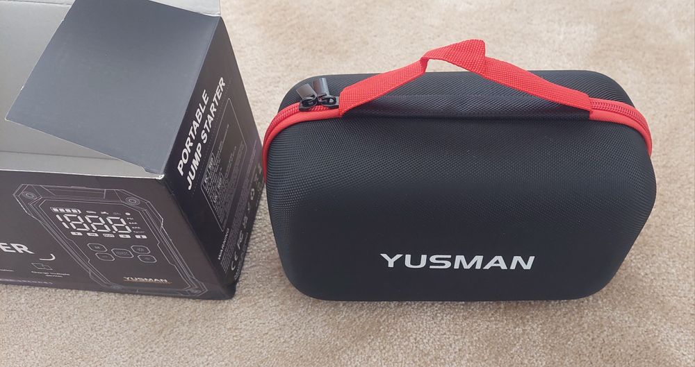 Jump Starter com compressor de ar -  NOVO