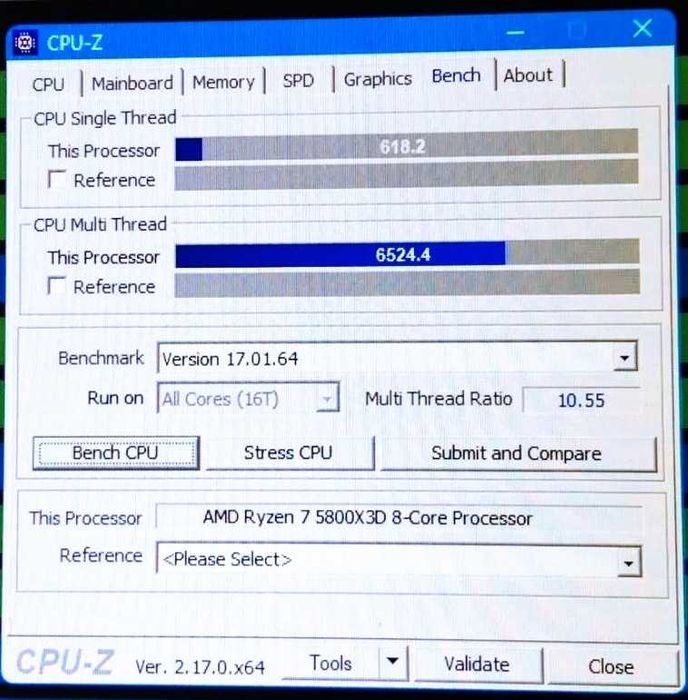 Ryzen 5800x3d/Asus TUF B450 Gaming