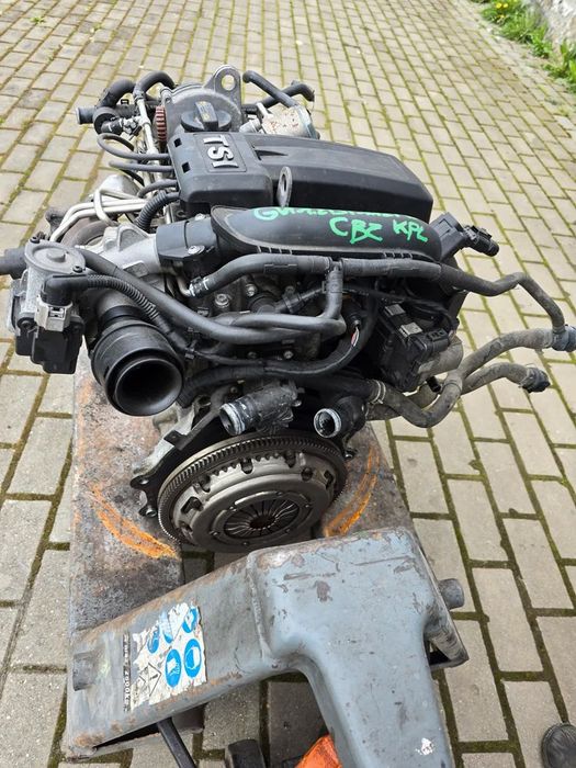 silnik kompletny 1.2 tsi cbz vw golf vi leon ii yeti