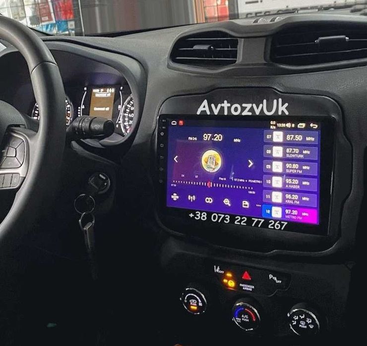 Магнитола COMPASS Jeep PATRIOT RENEGADE Патриот Компас CarPlay Android 16