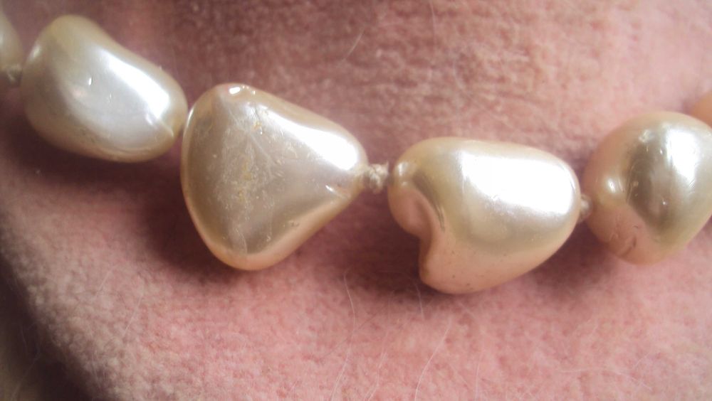 naszyjnik perły duże