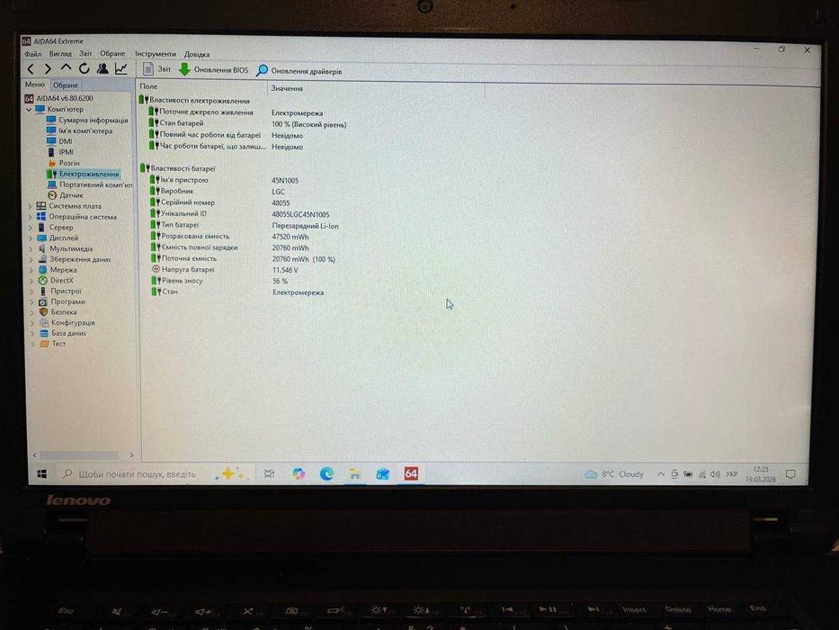 Ноутбук Lenovo ThinkPad Edge 15 (i5 / 8GB / SSD)