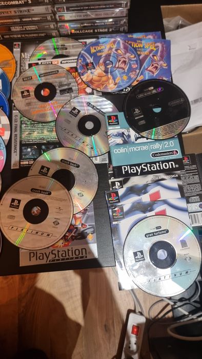 PS1 Playstation 1 Psx SCPH-5502 idealna. 55 gier propozycje