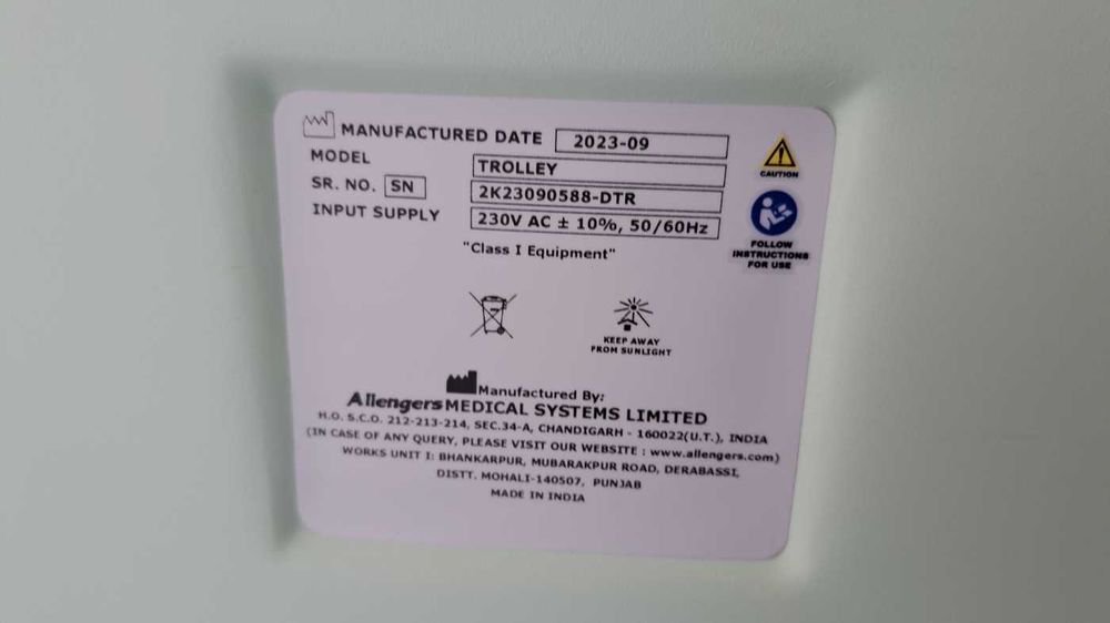 Ramię RTG typ C Allengers HF59 Plus