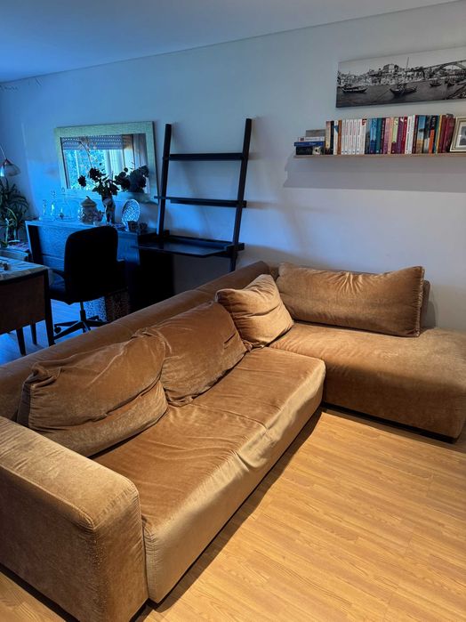 Sofá Chaise Longue Grande 2,70 m – Muito Confortável e Elegante