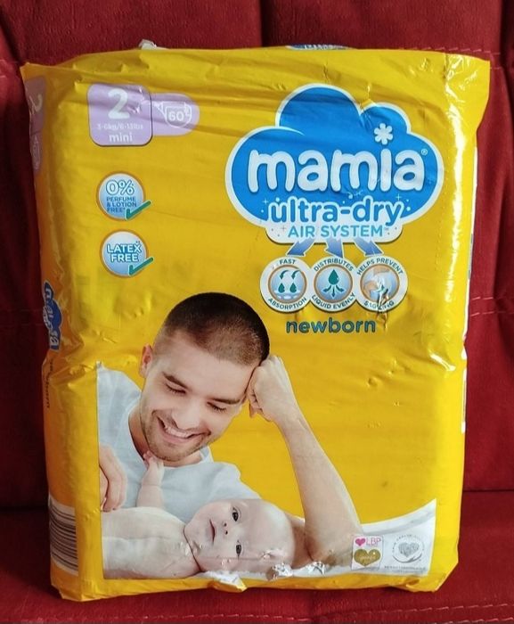 Памперсы 2 размер Pampers, Helen Harper, Elkos Baby, Mamia, Giggles, Lilidoo.  Підгузники.