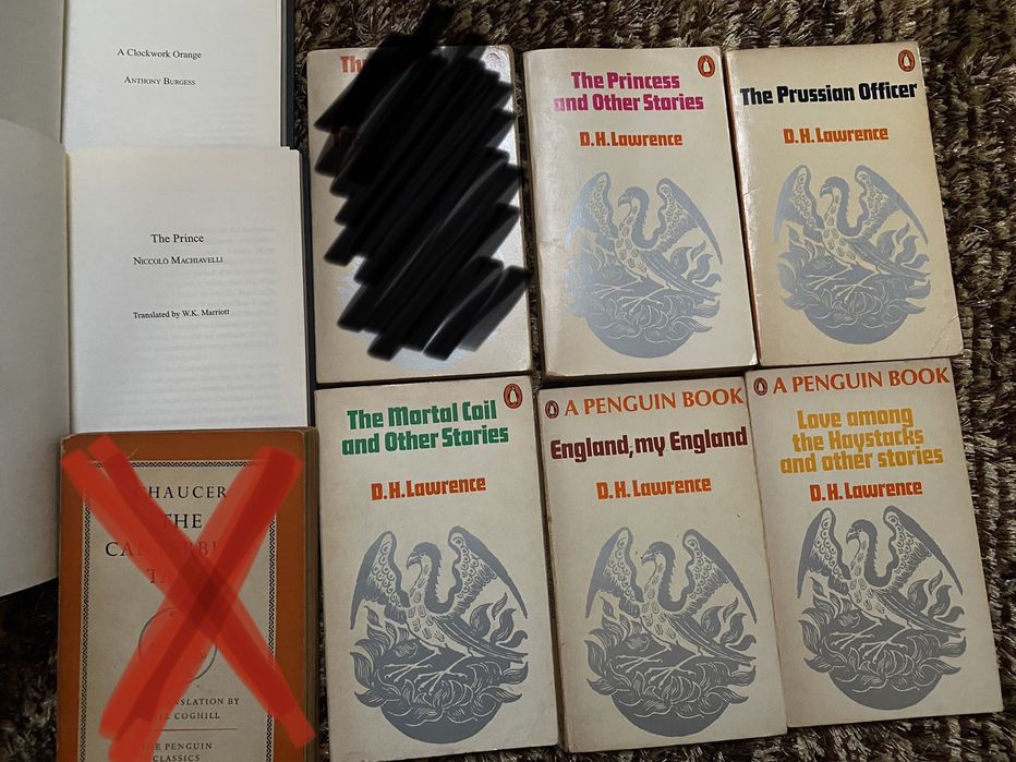 Livros inglês - 5,50€ cada