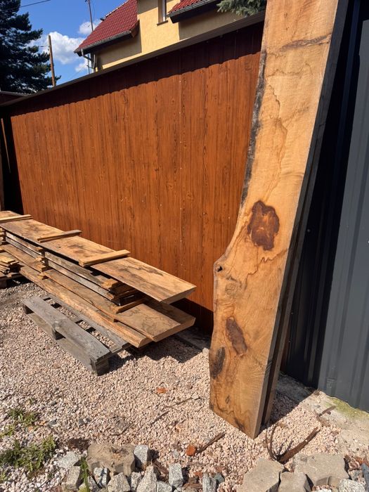 Deski dębowe leżakowane