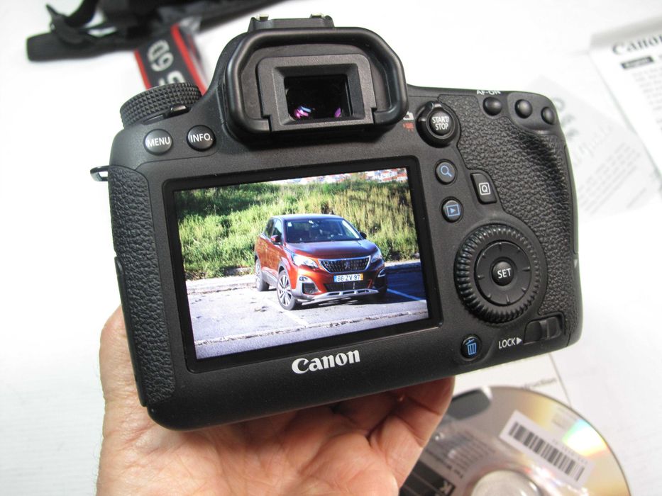 Canon 6D só 3 mil disparos Igual a NOVA - Ver descrição