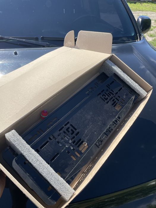 Номерна рамка Toyota LC Prado , тойота прадо , рамка під номер