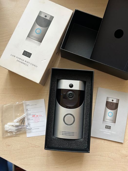 New Бездротовий відеодомофон wi fi b30 відео дверний дзвінок