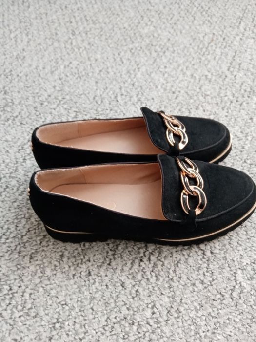 Лофери жіночі, замшеві