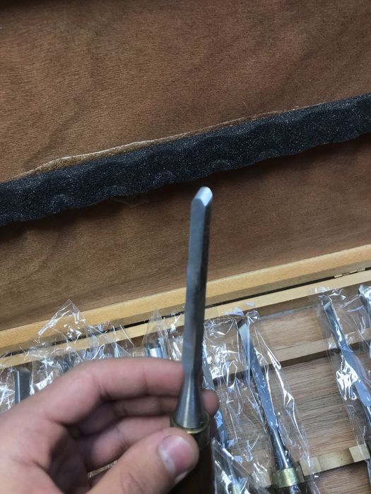 conjunto de goivas para marcenaria