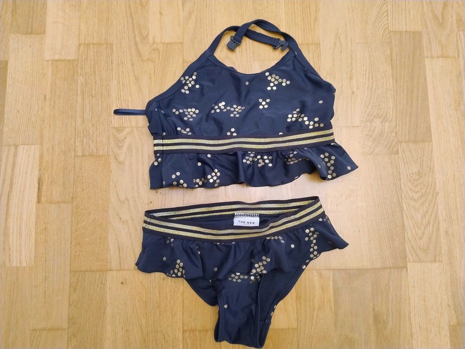 Kostium kąpielowy The New 152 dwuczęściowy strój pływacki dziewczęcy