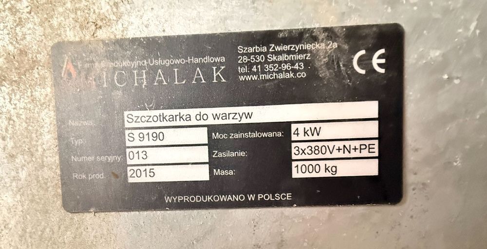 Myjka do warzyw Michalak S9190