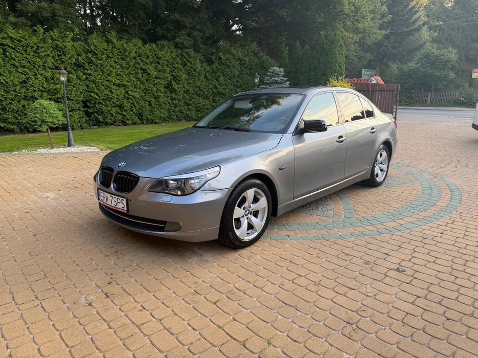 BMW Seria 5 W dobrym stanie, bogate wyposażenie, dużo zainwestowane, BMW E60 523i