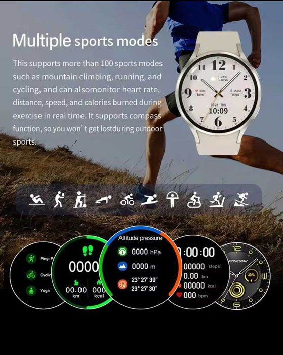 Smartwatch 6 Polskie menue