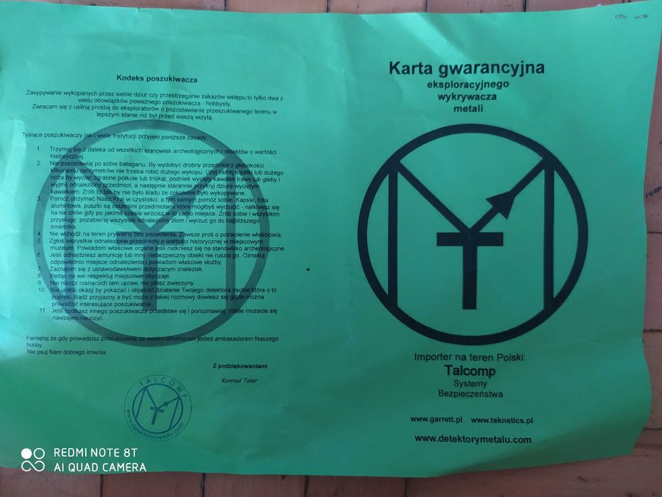 Wykrywac metali Ace 250