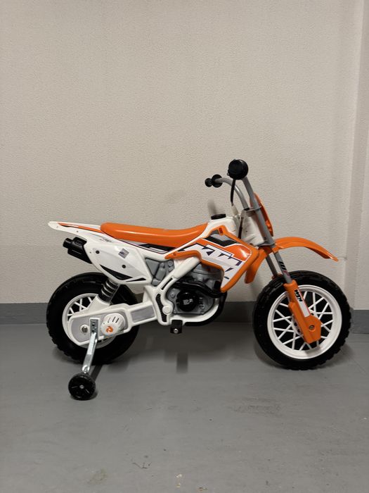 Eletric Motorbike KTM with Training Wheels 12V