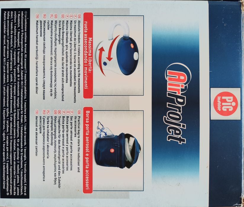 Aerosol ultrassom AirProject PIC