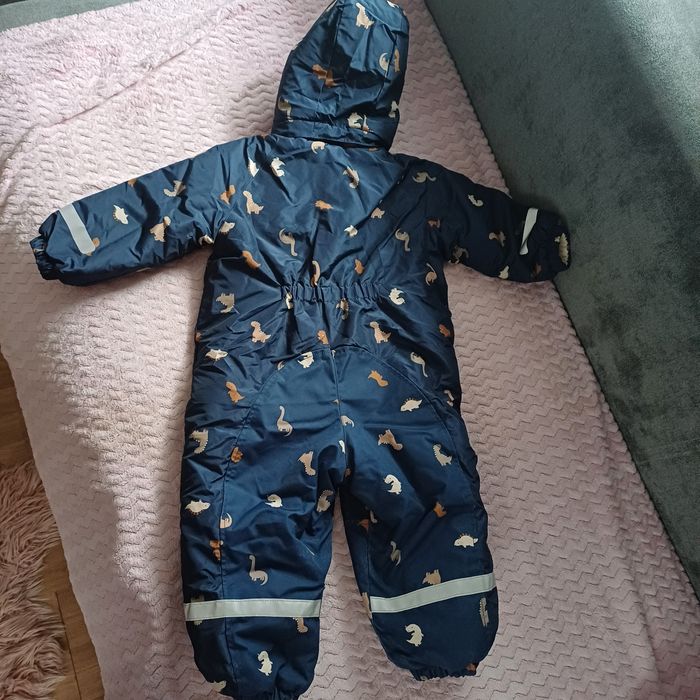 Зимовий зручний комбінезон h&m 2-3 р