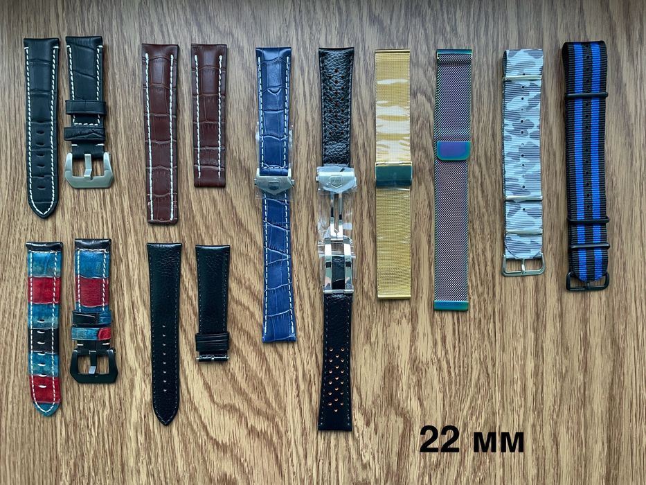 Ремінець для годинника ремешок Geckota браслет 18 19,20,22,24,26 мм